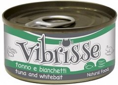 Vibrisse Cat Тунець з корюшкою в желе 70 гр