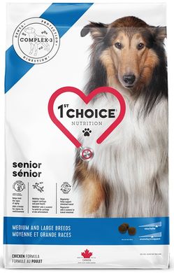 1st Choice Dog Senior Medium and Large Сhicken сухий корм для собак похилого віку средних та великих порід 12 кг