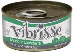 Vibrisse Cat Тунець з корюшкою в желе 70 гр