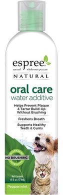Espree Natural Oral Care Water Additive Добавка в воду для ухода за зубами собак и кошек