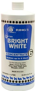 Ring5 Bright White шампунь-концентрат для собак світлого забарвлення 355 мл.