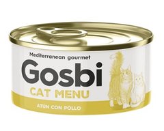 Gosbi Cat Menu Chichen with Tuna Консерва с курицей и тунцом 85 грамм