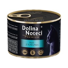 Корм конс.Dolina Noteci Premium для котів з філе тунця,185 гр (12 шт/уп)