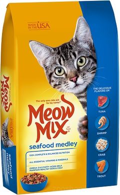 Meow Mix Seafood Medley