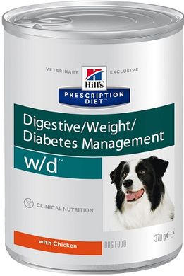 Hill`s PD Canine W/D Digestive Консерви для собак 370 гр
