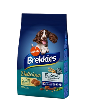 Brekkies Dog Delice Fish для собак всех пород с рыбой 7,25 кг