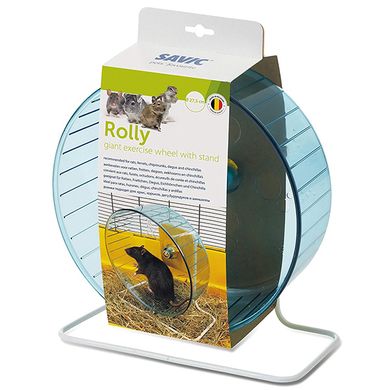 Savic Rolly Giant+Stand Тренажер-колесо для хомяков и крыс, пластик