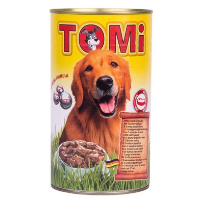 TOMi Dog 3 kinds of poultry, 3 вида птицы в соусе, 1200 гр.