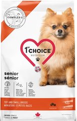 1st Choice Dog Senior Toy and Small Сhicken сухой корм для пожилых собак мини и малых пород 2 кг