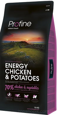 Profine Dog Energy Chicken & Potatoes 3 кг.