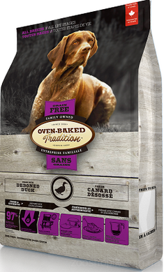Oven-Baked Tradition Dog Duck Grain Free Беззерновой корм с уткой для собак 2,27 кг