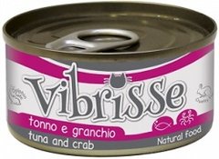 Vibrisse Cat Тунец с крабом 70 грамм