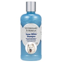 Veterinary Formula Snow White Shampoo шампунь для собак і котів зі світлою шерстю, з вітаміном Е та екстрактом зеленого чаю