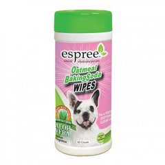 Espree Oatmeal Baking Soda Wipes Влажные салфетки для собак 50 штук e01425 (0748406014251)
