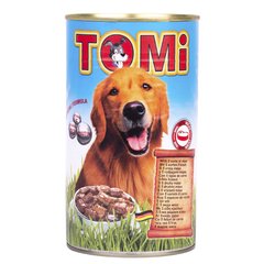 TOMi Dog 5 kinds of meat, 5 видов мяса в соусе, 1200 г.