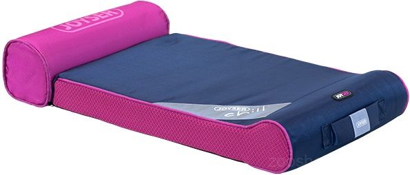 Joyser Chill Sofa S Лежак для собак, со съемной подушкой синий/розовый