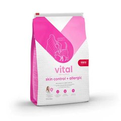 MERA MVH Skin Control + Allergic корм для котів при дерматозі та надмірному випаданні шерсті 3 кг