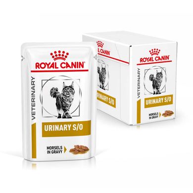 Royal Canin Cat Urinary S/O Feline Pouches кусочки в соусе 85 грамм