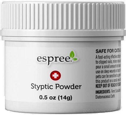 Espree Styptic Powder Порошок для зупинки дрібних кровотеч 14 гр
