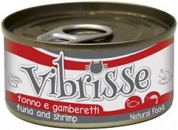 Vibrisse Cat Тунець із креветками 70 гр