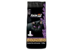 AnimAll with Lavender Наполнитель древесный, с ароматом лаванды 2.8 кг