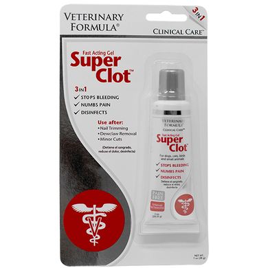 Veterinary Formula Clinical Care Super Clot гель для обробки ран у котів та собак