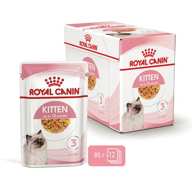 Royal Canin Cat Kitten Instinctive в желе 85 грамм консервы для котят