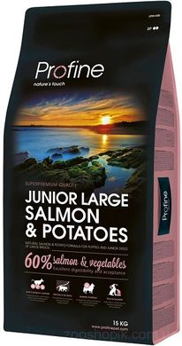 Profine Dog Junior Large Breed Salmon & Potatoes 15 кг
