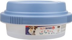 Tilty Bowl Миска с защитой от проливания для собак голубой, 1,6 л Голубой