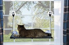 K&H Ez Mount Window Kitty Sill спальне місце на вікно для котів