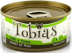 Tobias Dog Курица и тунец 85 грамм