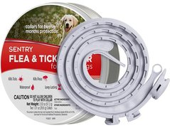 Sentry Flea&Tick Large Нашийник від бліх та кліщів для собак великих порід, 6 місяців захисту, 56 см, 2 шт.