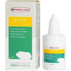Oropharma C-Vit Рідкі вітаміни з вітаміном С для морських свинок 50 мл