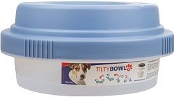 Tilty Bowl Миска с защитой от проливания для собак голубой, 1,6 л Голубой
