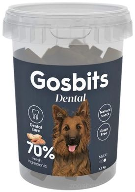 Gosbi Gosbits Dental Maxi Функціональні ласощі для великих порід 1200 гр