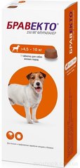Бравекто Жевательная таблетка от клещей и блох для собак от 4.5 до 10 кг.