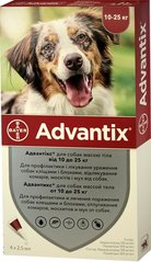 Bayer Advantix для собак від 10 до 25 кг