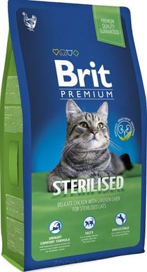 Brit Premium Cat Sterilized 300 грамм