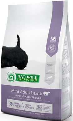 Nature’s Protection Mini Adult Lamb Small Breeds 500 грамм