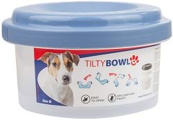 Tilty Bowl Миска с защитой от проливания для собак голубой, 600 мл Голубой