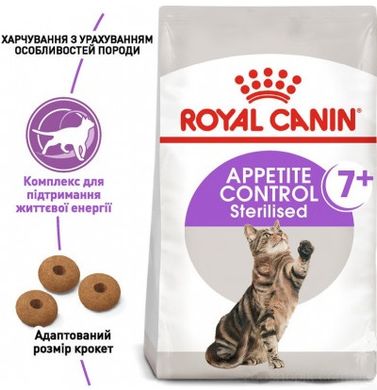 Royal Canin Cat Sterilised Appetite Control 7+