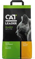 CAT LEADER супер-впитывающий наполнитель для туалетов с ароматом дикой природы 5 кг.