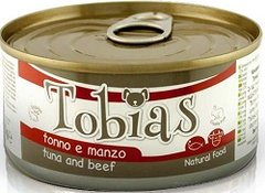 Tobias Dog Тунец и говядина 85 грамм