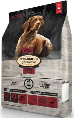 Oven-Baked Tradition Dog Red Meat Grain Free Беззерновой корм с красным мясом для собак 2,27 кг.