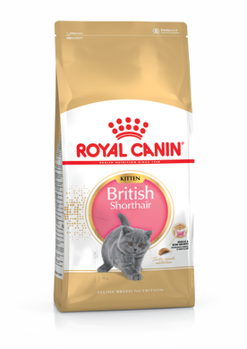 Royal Canin Cat British Shorthair Kitten (Британская короткошерстная) сухой корм для котят 400 грамм