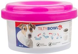 Tilty Bowl Миска із захистом від проливання для собак рожевий, 600 мл Рожевий