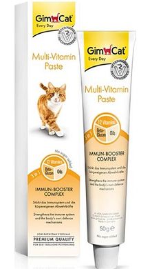 Gimcat Multi-Vitamin Paste Мультивітамінна паста для котів 50 гр