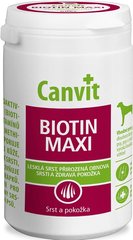 Canvit Biotin Maxi Комплекс для шерсти и во время линьки собак 230 грамм