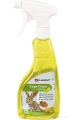 Flamingo Clean Spray Lemon Cпрей с запахом лимона для очистки клеток грызунов 500 мл