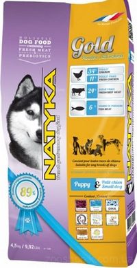 Natyka Gold Puppy & Small Dogs 4.5 кг